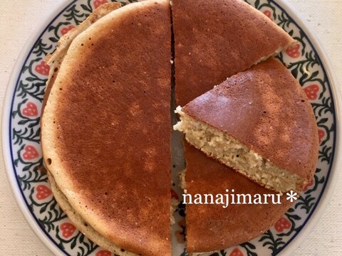 薄力粉不使用☆オートミールのバナナケーキ